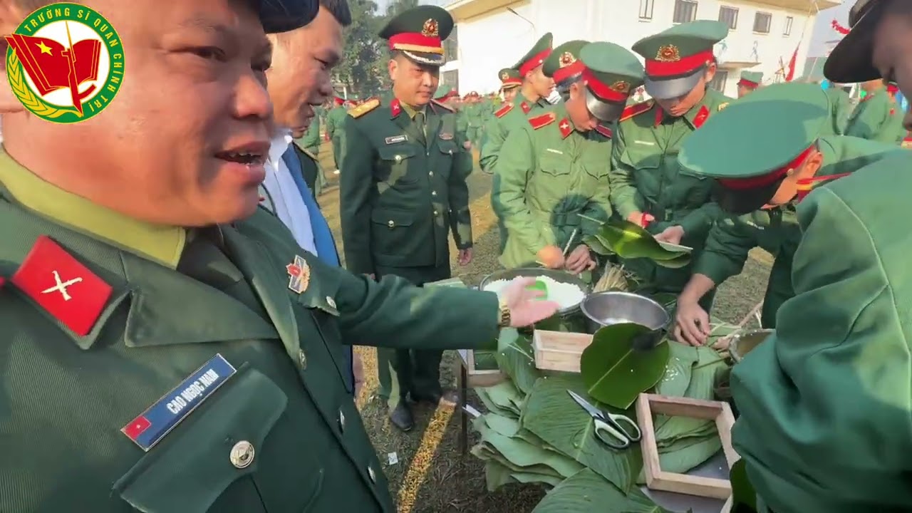 GIỮ HỒN DÂN TỘC – TIẾP LỬA TRUYỀN THỐNG CUỘC THI GÓI BÁNH CHƯNG  TRƯỜNG SĨ QUAN CHÍNH TRỊ