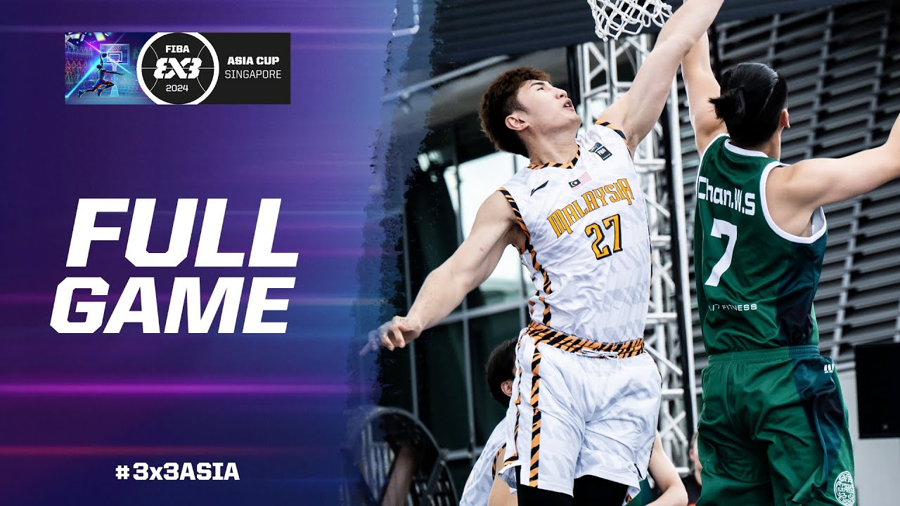 Malaysia 🇲🇾 vs Macau 🇲🇴 | Men Full Game | FIBA 3x3 Asia Cup 2024 | 3x3 Basketball