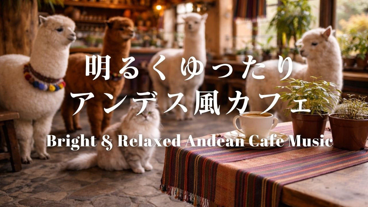 明るくゆったりアンデス風カフェ❘Bright & Relaxed Andean Cafe Music|カフェBGM