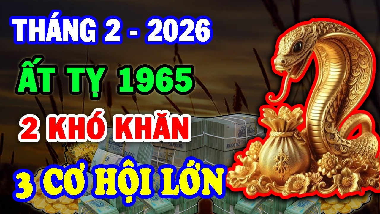 Hé Lộ Tử Vi Ất Tỵ 1965 Có 2 Khó Khăn Và 3 Cơ Hội Lớn Biết Được Đổi Đời Giàu To Vui Vẻ Cả Đời