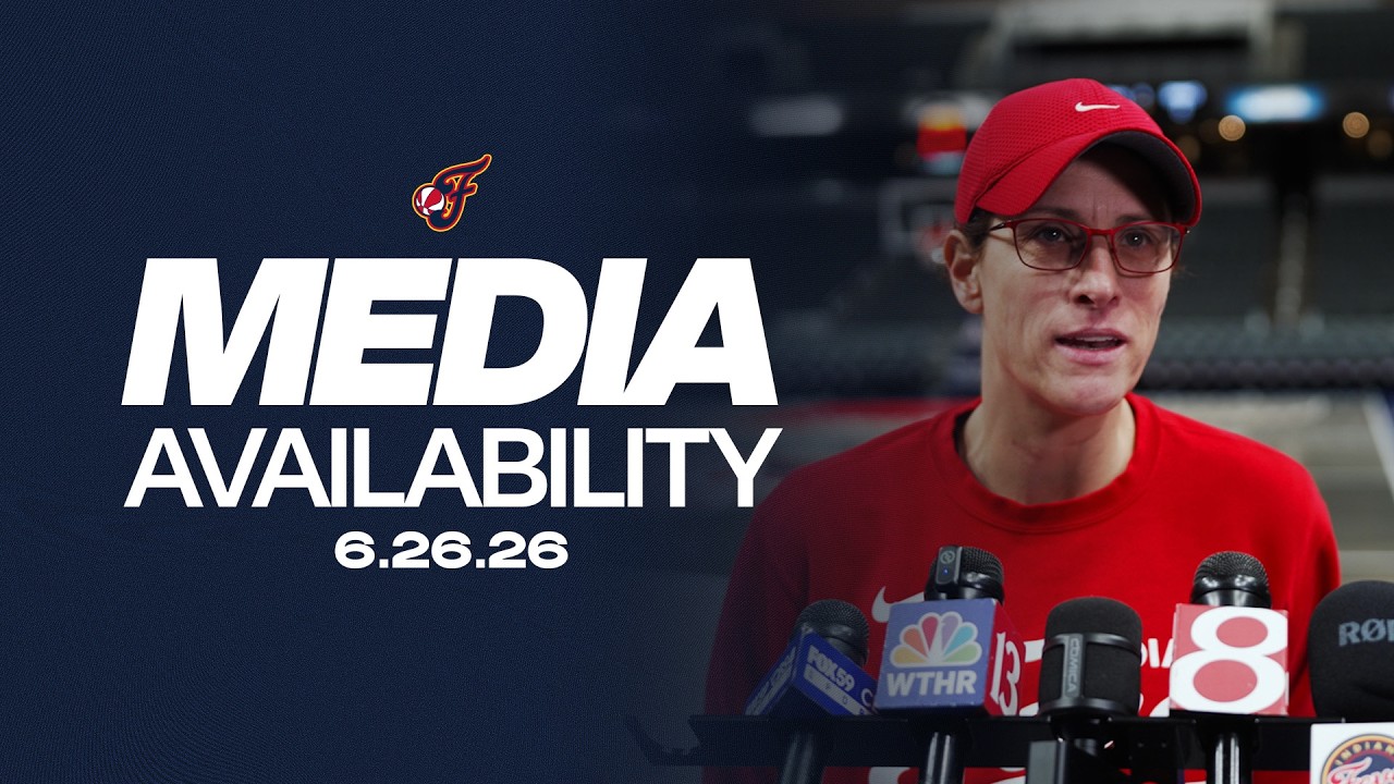 Head Coach Stephanie White Gives Update on Caitlin Clark | Practice Media Availability