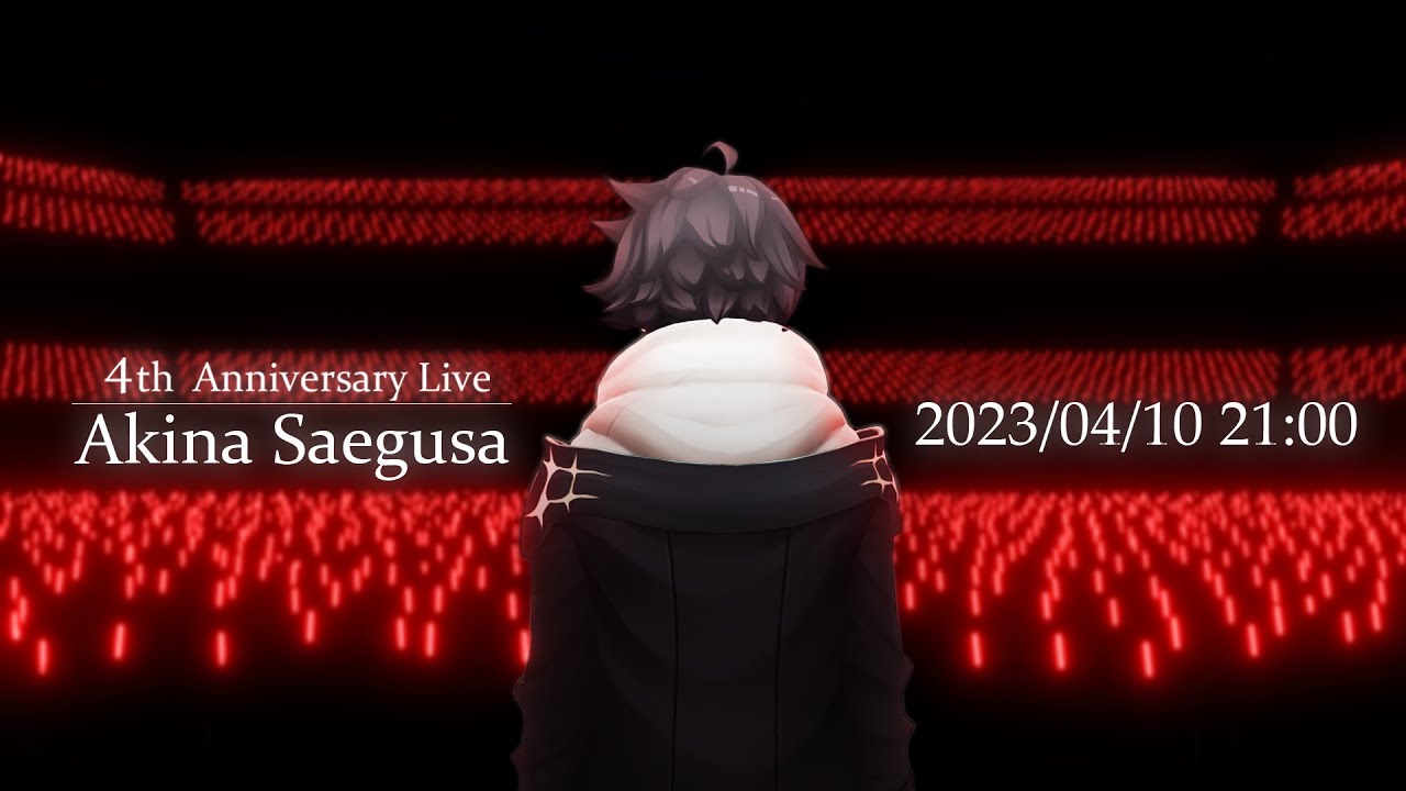 【#三枝明那3DLIVE】 夢の足跡 / Akina Saegusa 4th anniversary LIVE 