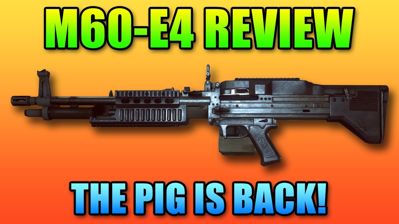 Battlefield 4 - M60-E4 Review: LMG Or Sniper Rifle?!