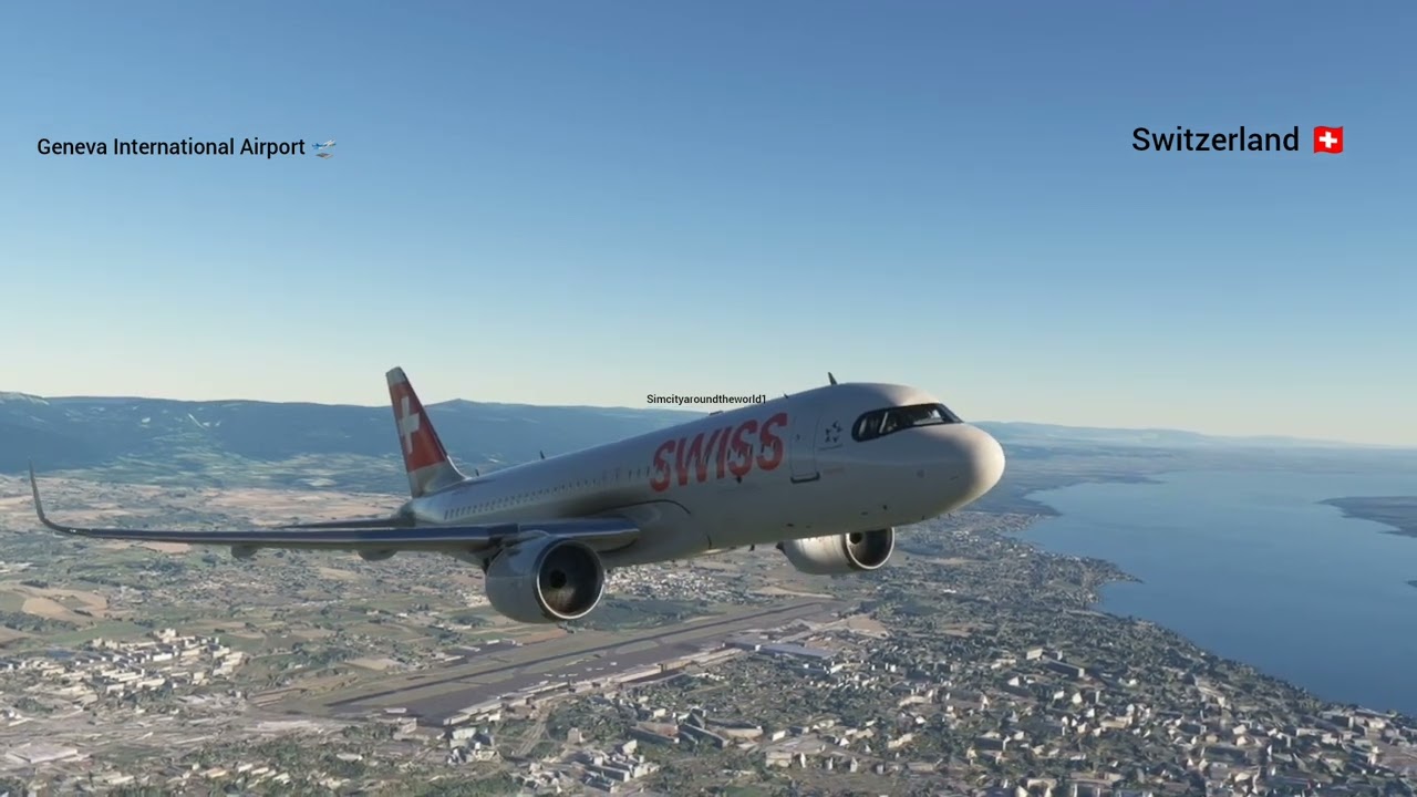 Takeoff from Geneva, Switzerland 🇨🇭 international Airport Support & Subscribe to YouTube channel 