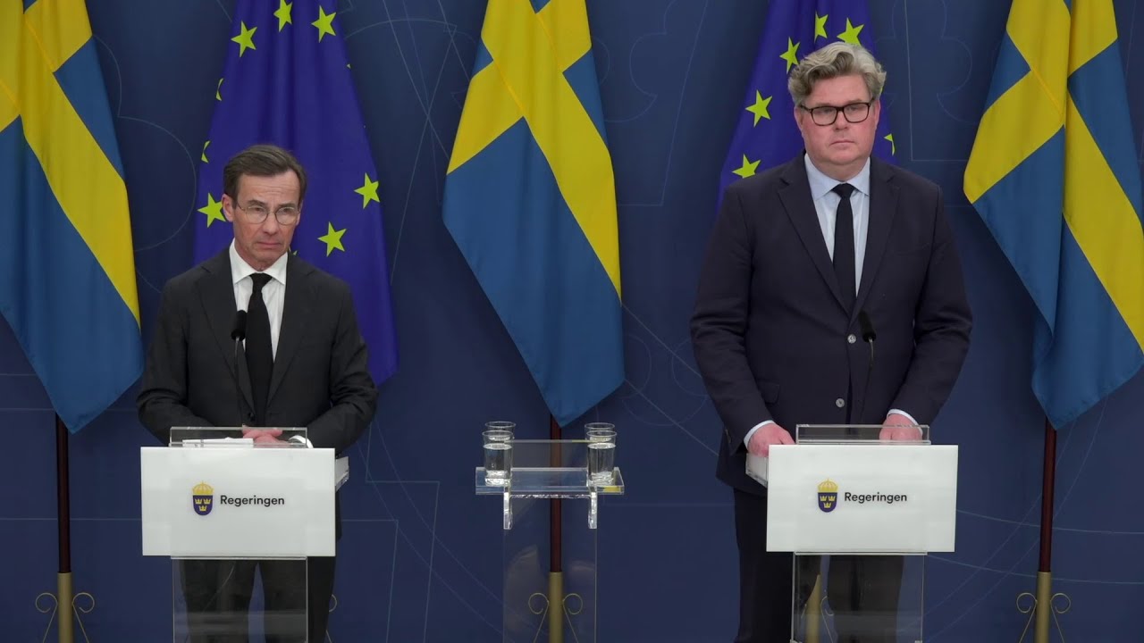 Statsministern och justitieministern bjuder in till pressträff