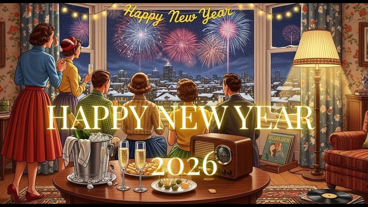 Best New Year's Eve 2026 Playlist 🌃 Soft Background Jazz for Celebrating & Relaxing