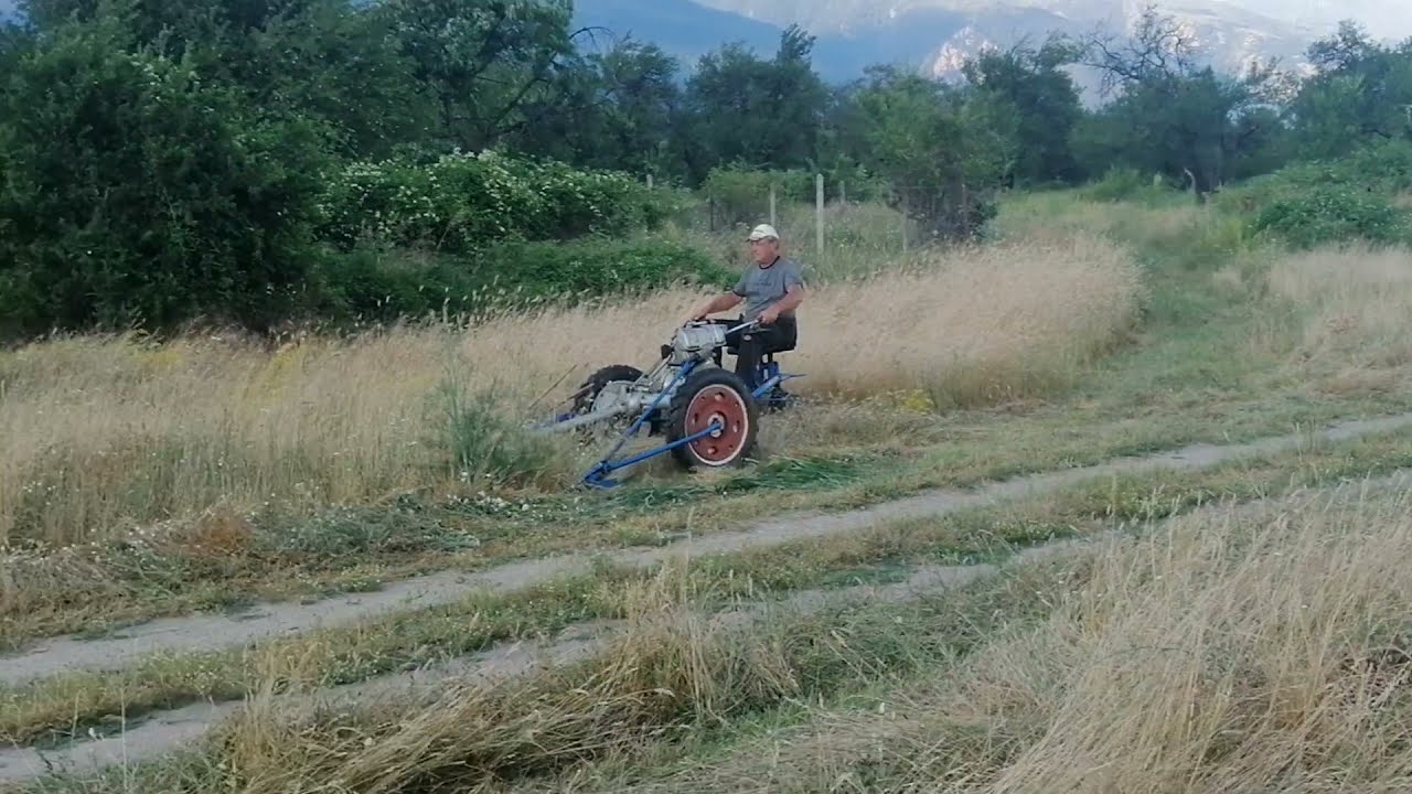 @MiroBonevBCSBulgaria и сенокосачка BCS 622 с двигател ACME VT 88