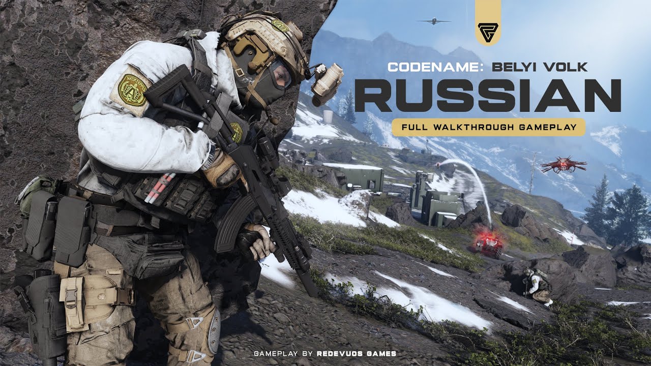 PRECISE TACTICS & SILENCE • Codename: BELYI VOLK [ Extreme / No HUD ] Tactical Stealth & Gunfight