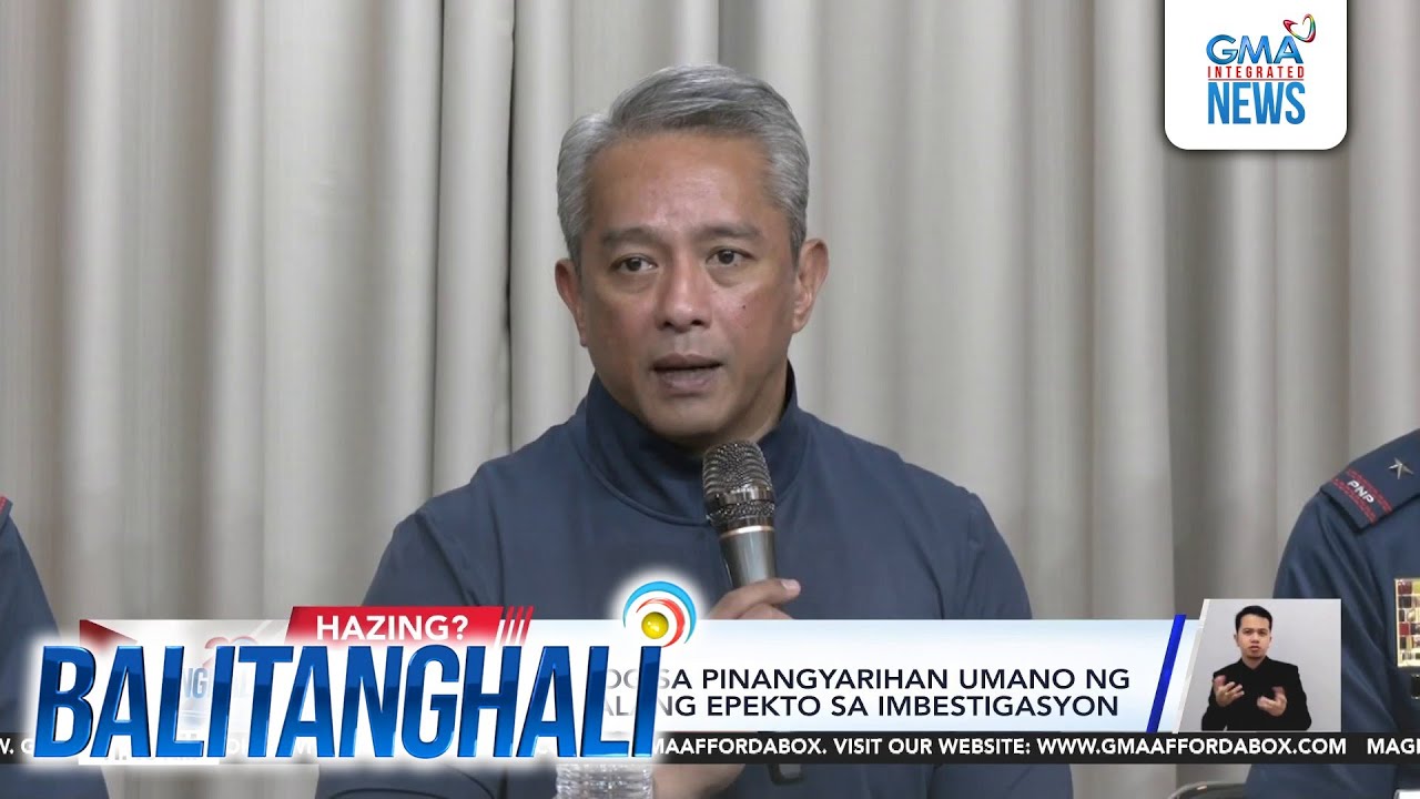 DILG to Tau Gamma Phi -- surrender members linked to Cavite hazing | Balitanghali