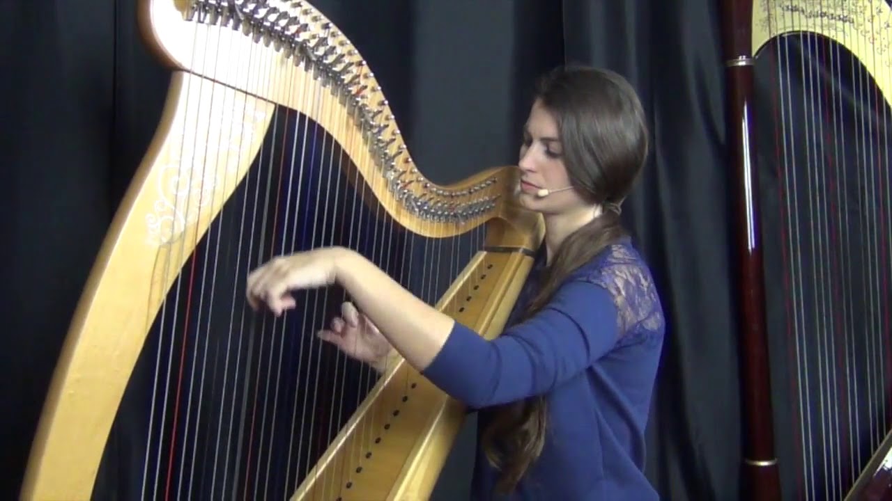 Is This Love - Bob Marley - harp cover by Evélina Simon on Harp-school.com