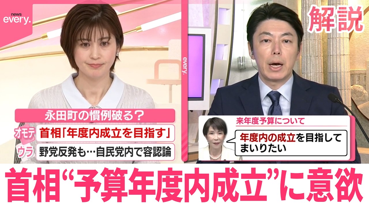 【解説】“不記載議員”登用  高市首相“予算年度内成立”に意欲  そのウラ側は？