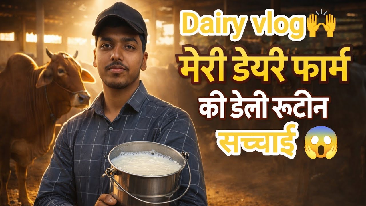 मेरी डेयरी फार्म की डेली रूटीन | सुबह से शाम तक पूरा सच 🐄🥛#viral 