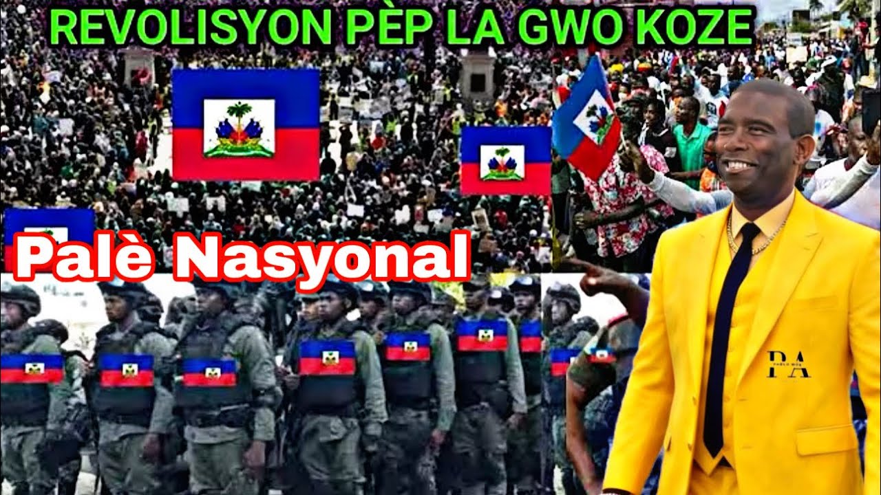 7 février…Palè Nasyonal Revolisyon Guy Philippe Rive sou yo…Anpil Tire nan Moman la Cha de Gè Avanse