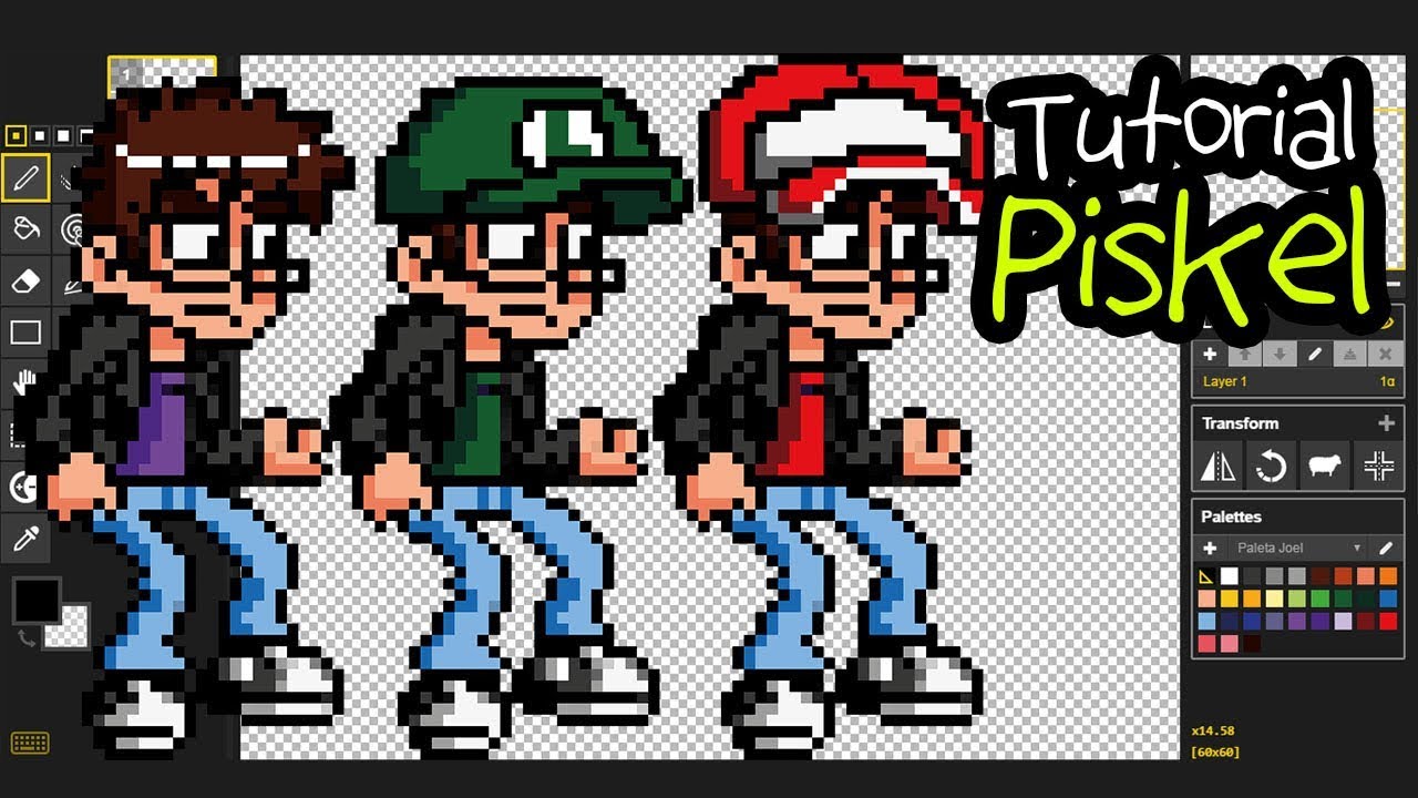 Tutorial - PISKEL - Sprites y animaciones en pixel art