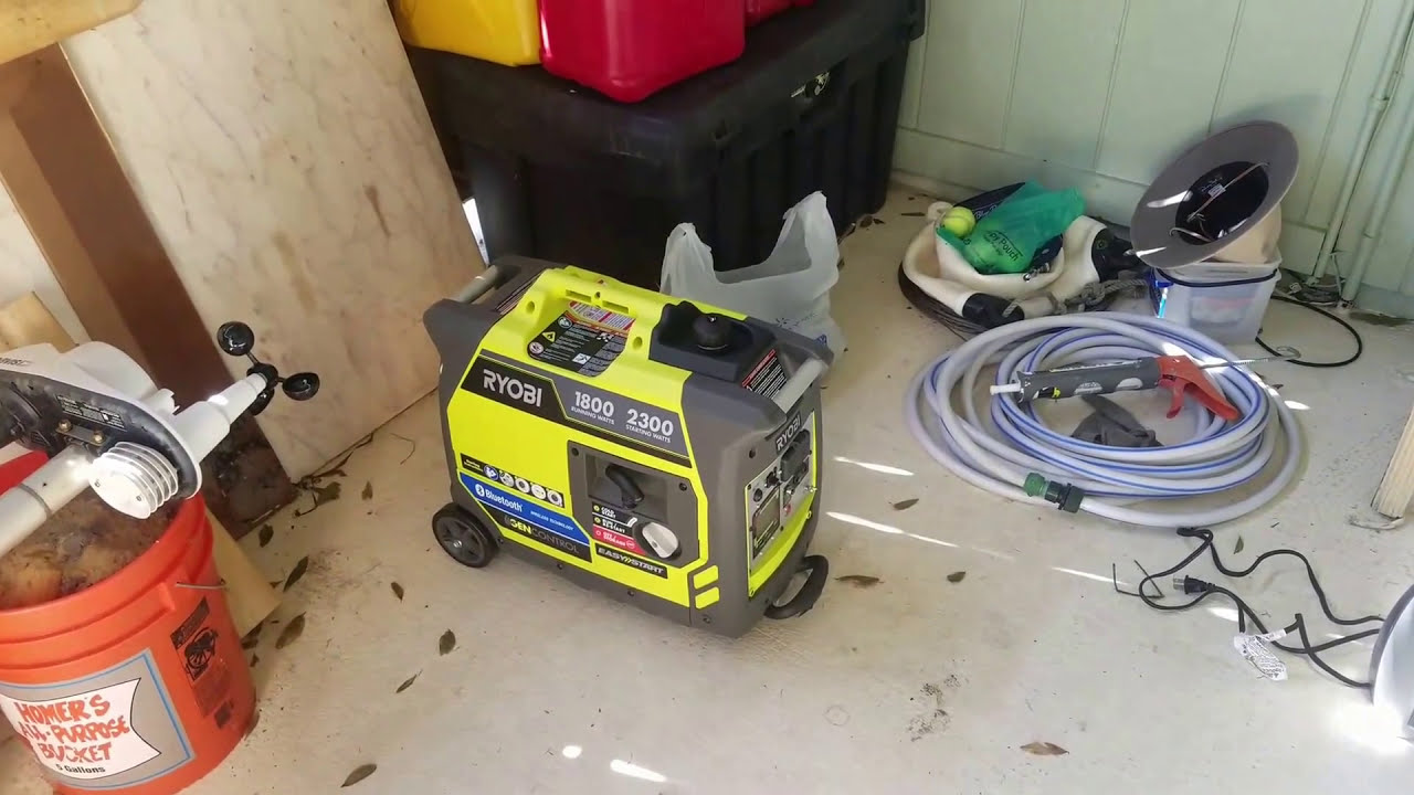 Ryobi generator