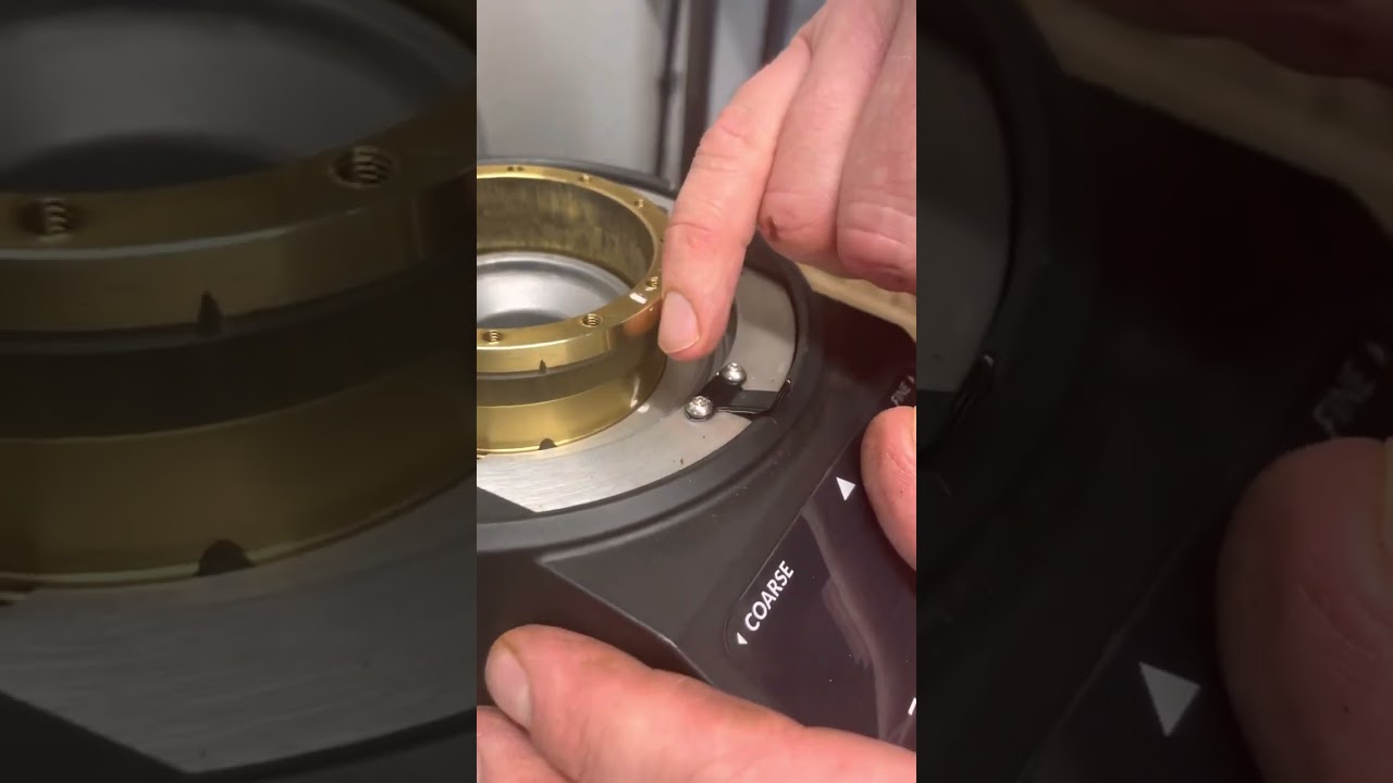 How to Clean a Compak Touch grinder - Part 3