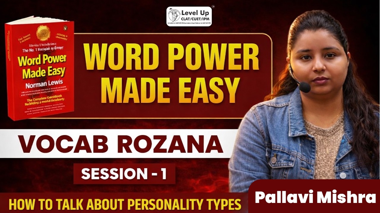 Word Power Made Easy | Vocabulary Series by Levelup | session 01.