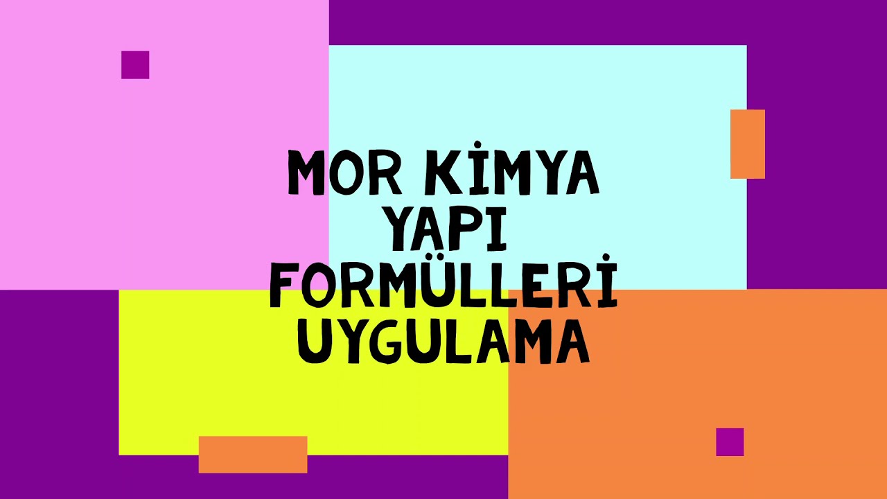 Organik Kimya 10.video ( Yapı Form&uuml;lleri Uygulama )