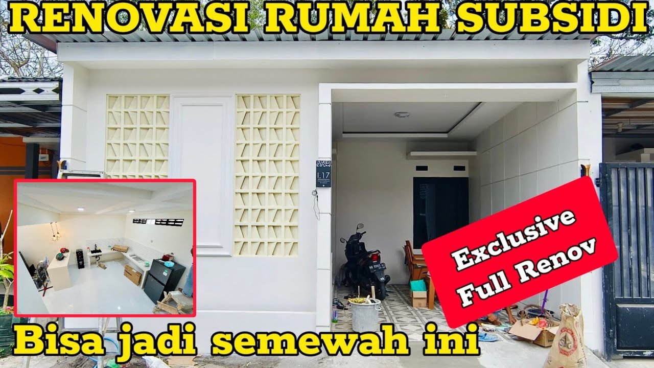 Renovasi Rumah Subsidi Teras Minimalis & Dapur Lantai 2