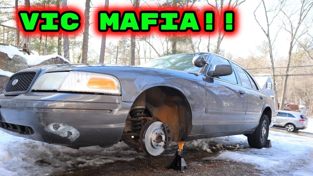FORD CROWN VIC BRAKE PAD AND ROTOR REPLACEMENT!