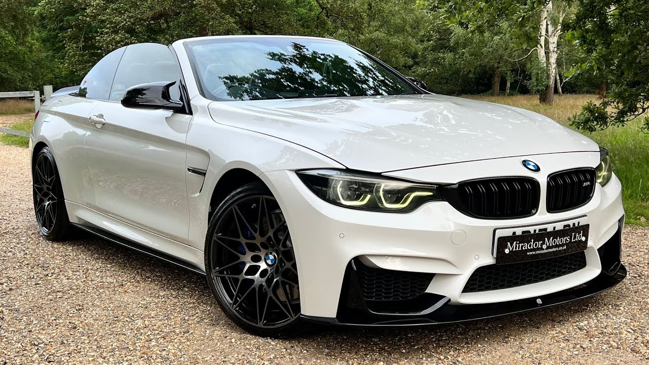 2017 BMW M4 CONVERTIBLE COMPETITION PACKAGE