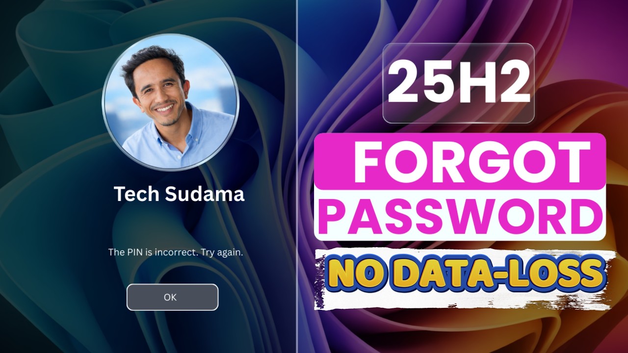 Forgot Windows 11 Password? Reset It WITHOUT Data Loss in 2026 (100% Working Method!)