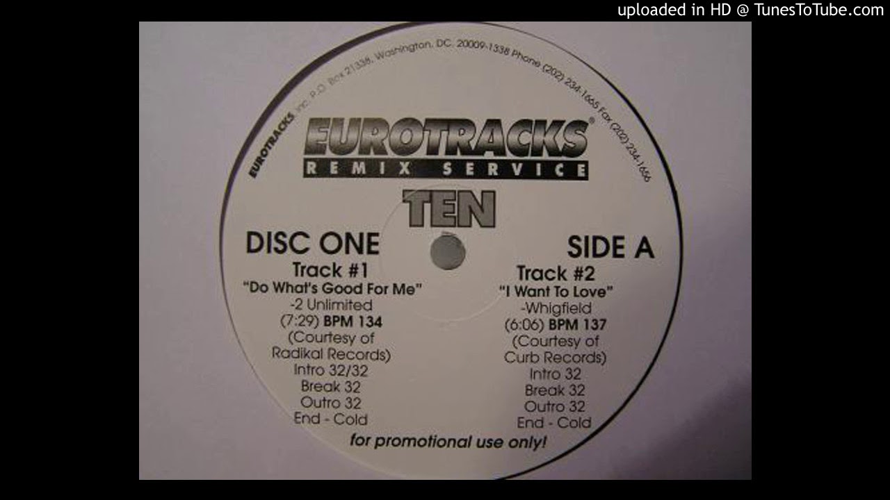 Whigfield - I Want To Love (Eurotracks Version)