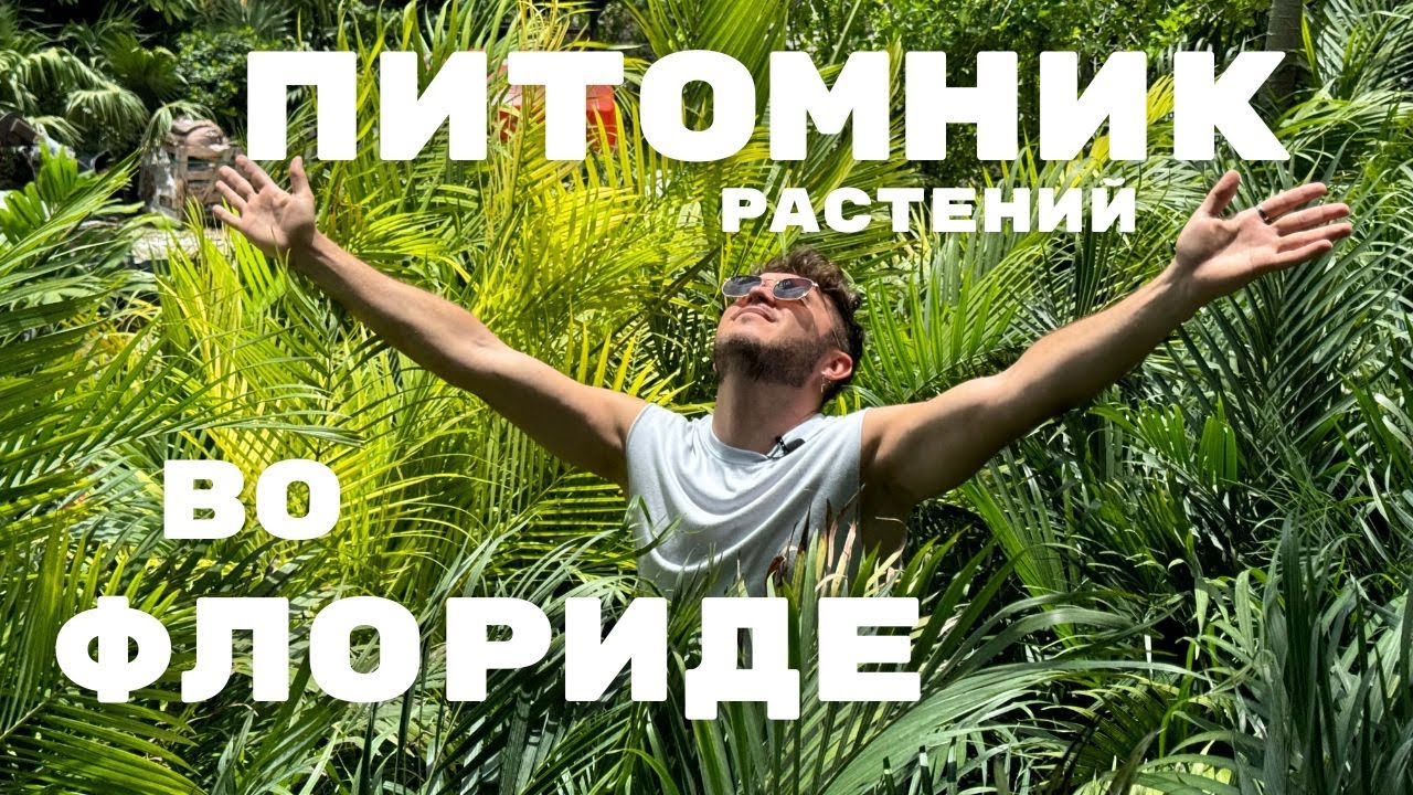 ПРОГУЛКА по ПИТОМНИКУ растений во ФЛОРИДЕ