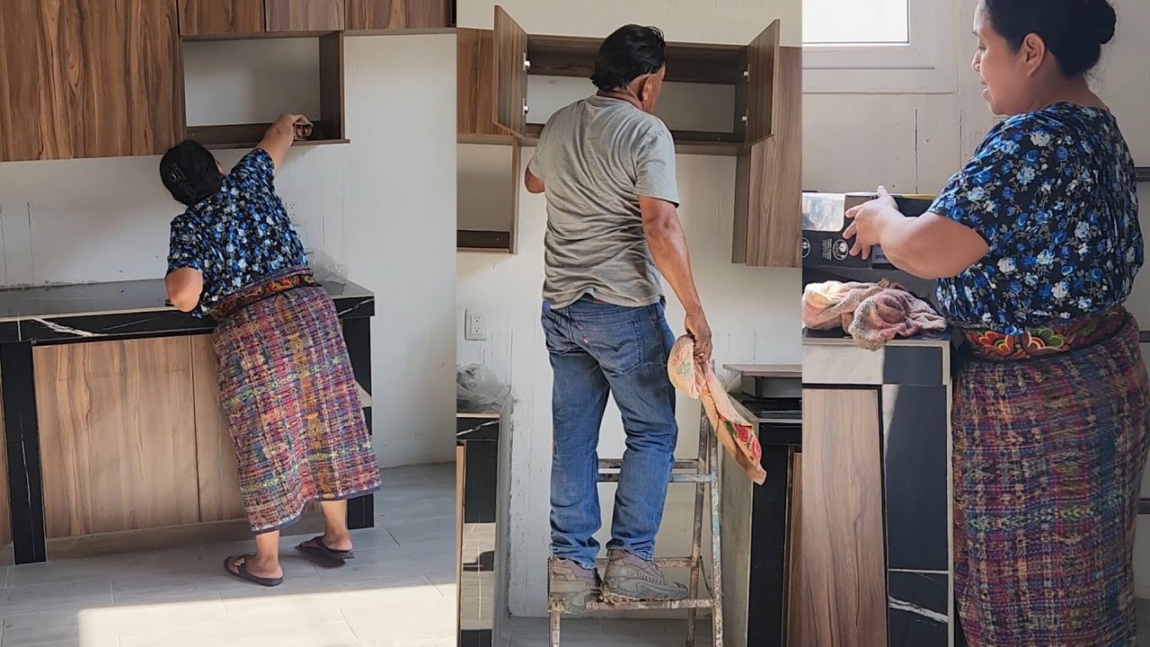 Ya Falta Poco Para Terminar la Cocina|Asi va Quedando 😱🤩Mi Esposa feliz llega a ver su Cocina 😍🥰
