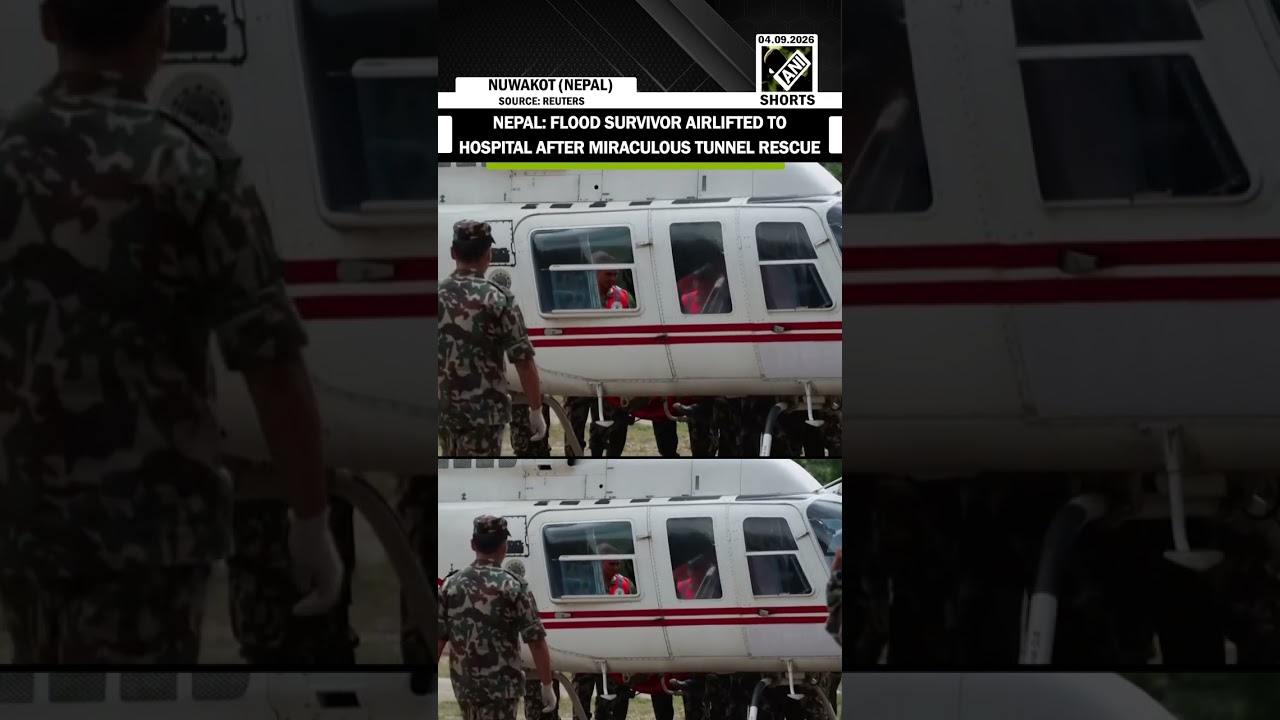 Nuwakot: Nepal flood survivor airlifted to hospital after miraculous tunnel rescue