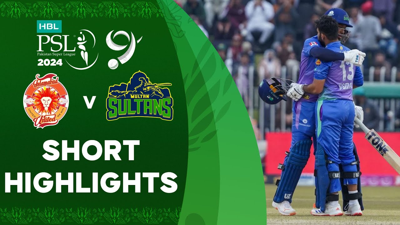 Short Highlights | Islamabad United vs Multan Sultans | Match 27 | HBL PSL 9 | M1Z2U