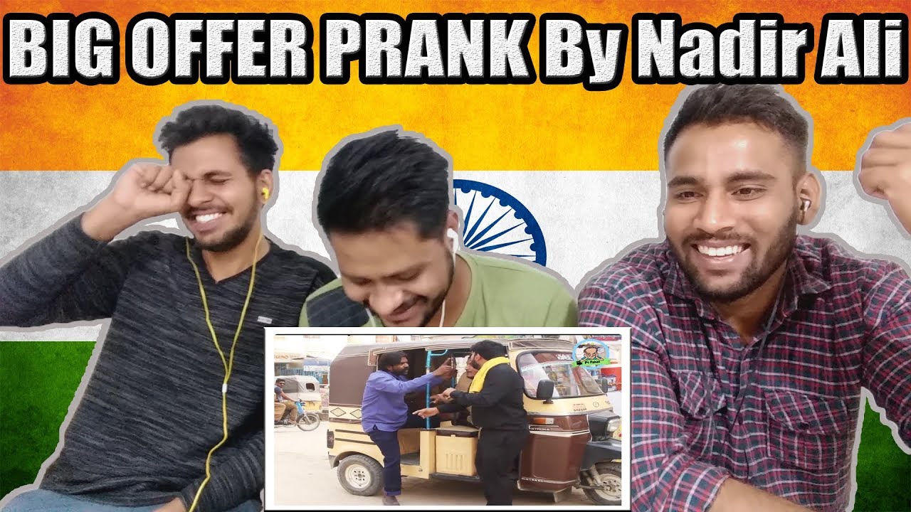 Indian Reaction On Pakistani Prank | BIG OFFER PRANK | By Nadir Ali | P4 Pakao | krishna Views