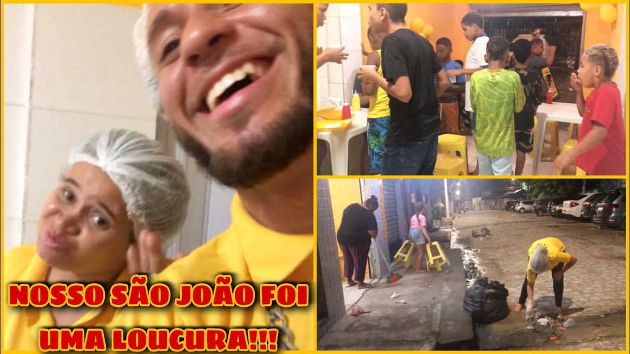 FICAMOS ATÉ 3 HORAS DA MANHÃ VENDENDO MUITO!!! *acabou nosso estoque*