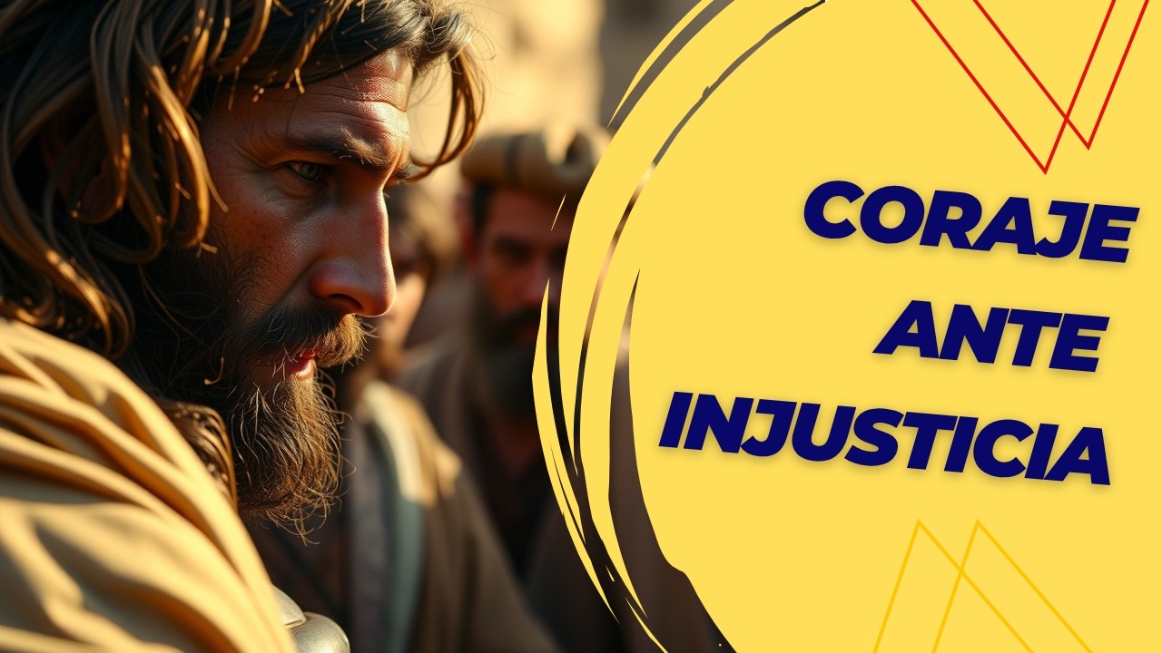 Coraje De Jesús Ante La Injusticia