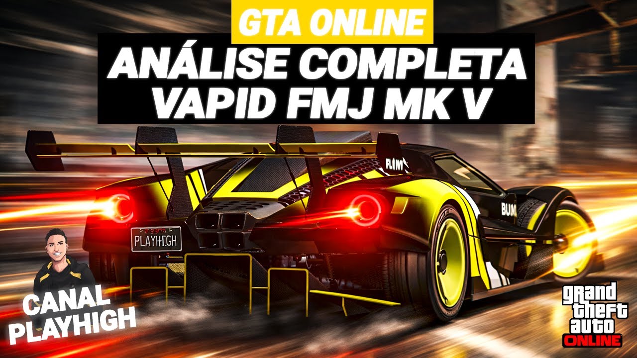 &Eacute; MUITO PARECIDO! TUNANDO E TESTANDO O Vapid FMJ MK V (Ford GT Mk IV) | GTA 5 ONLINE