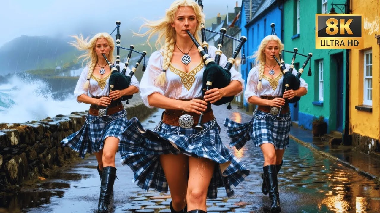 Epic Scottish Women with Bagpipes | Bagpipe of the Highlands and Brave Hearts @EironasMythicPipes
