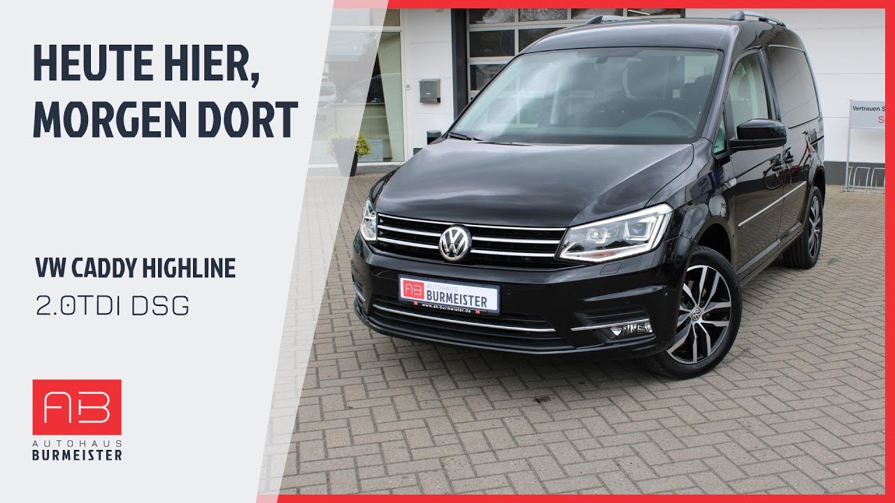 Heute hier, morgen dort 🏖🏕🎢- Volkswagen Caddy 2.0TDI DSG Highline 2019 22-161