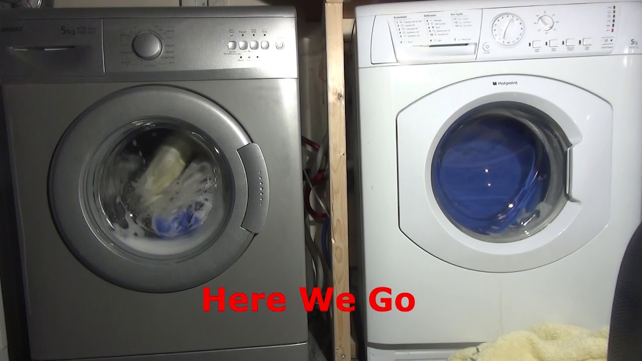 Hotpoint Washing machine Dances and shakes its self To the scrap yard