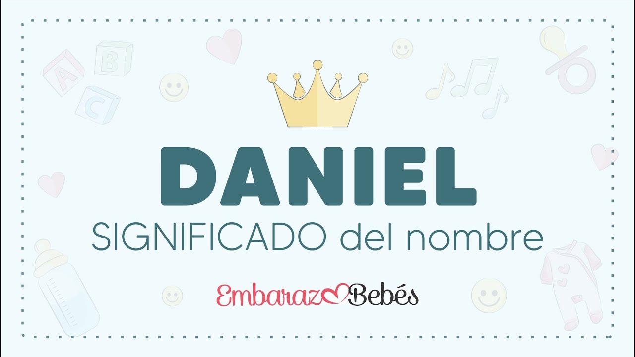 SIGNIFICADO del nombre DANIEL 👦🏻 Origen, personalidad, popularidad y más