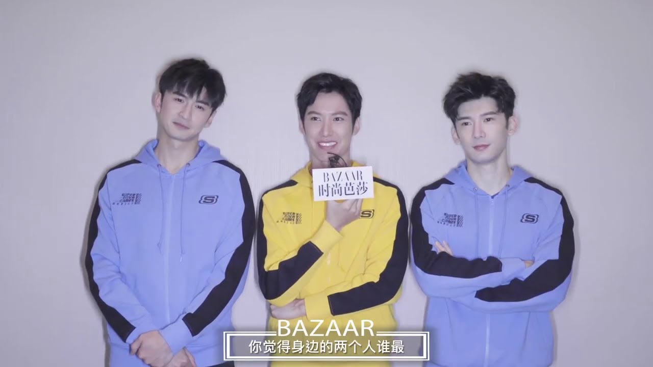 [Eng Sub] 20191104 BAZAAR wOw Super Nova Games Interview - Lai Yi 赖艺 张云龙 刘芮麟