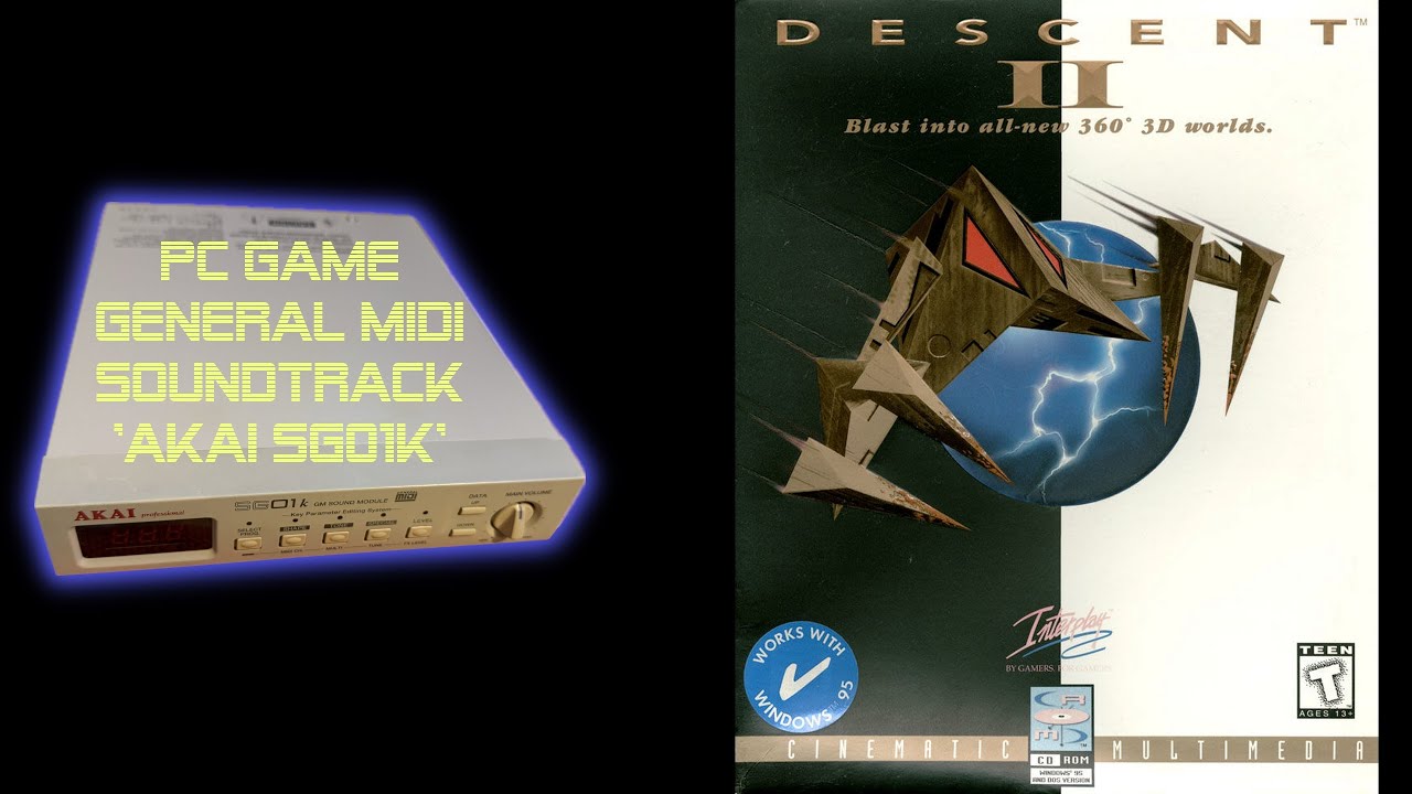 Descent 2 (1996) - Akai SG01k - MIDI Soundtrack | OST