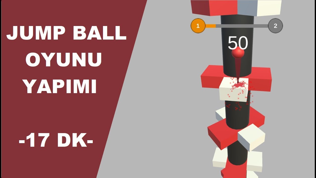 Unity - Jumper Ball Oyunu Yapımı | Helix Jump