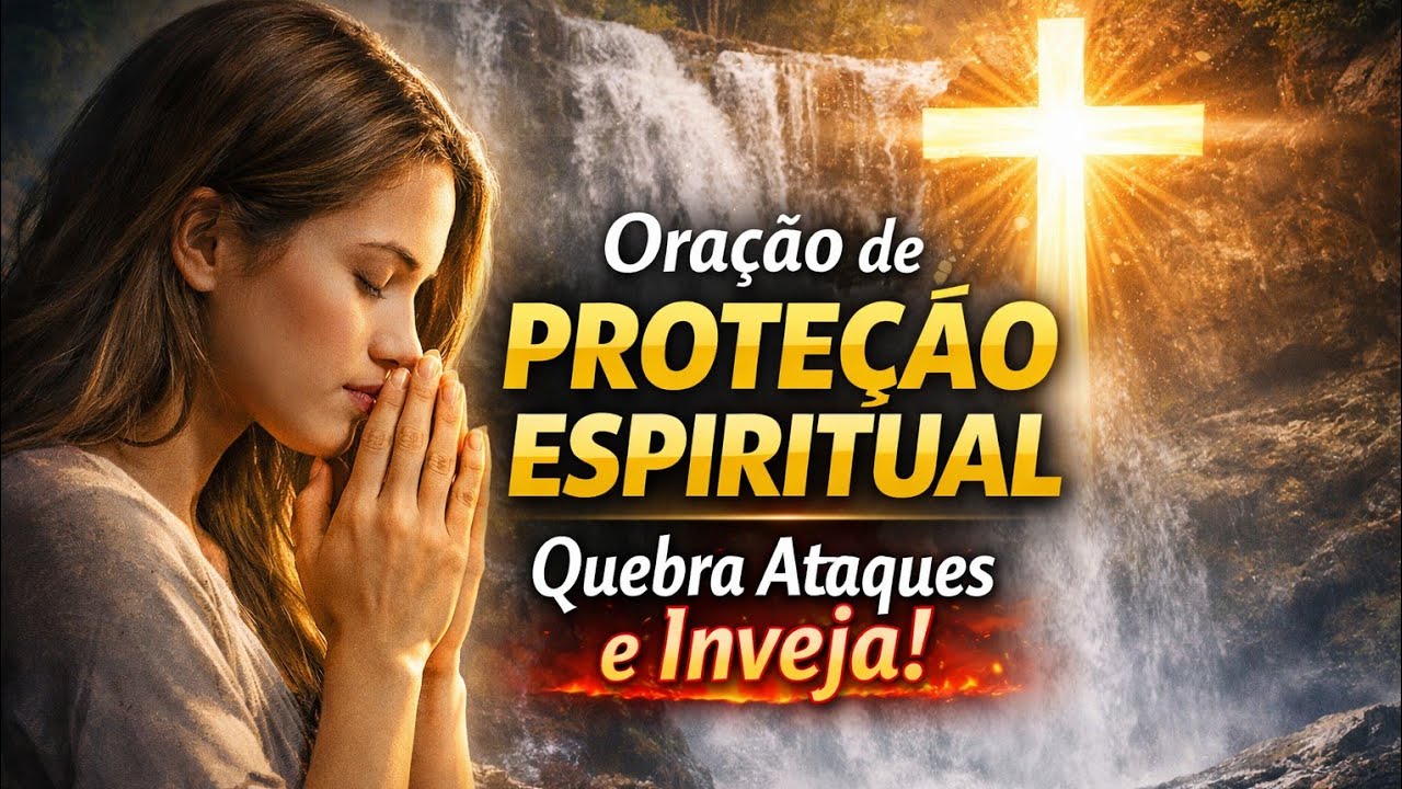 ORAÇÃO DE PROTEÇÃO ESPIRITUAL AO VIVO 🙏 Quebra de Ataques, Inveja e Todo Mal