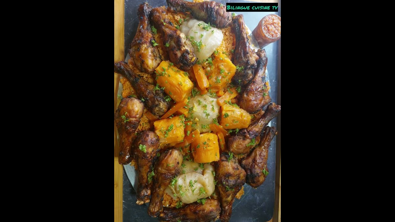 Ce riz rouge aux pilons de poulet a ravi mes convives