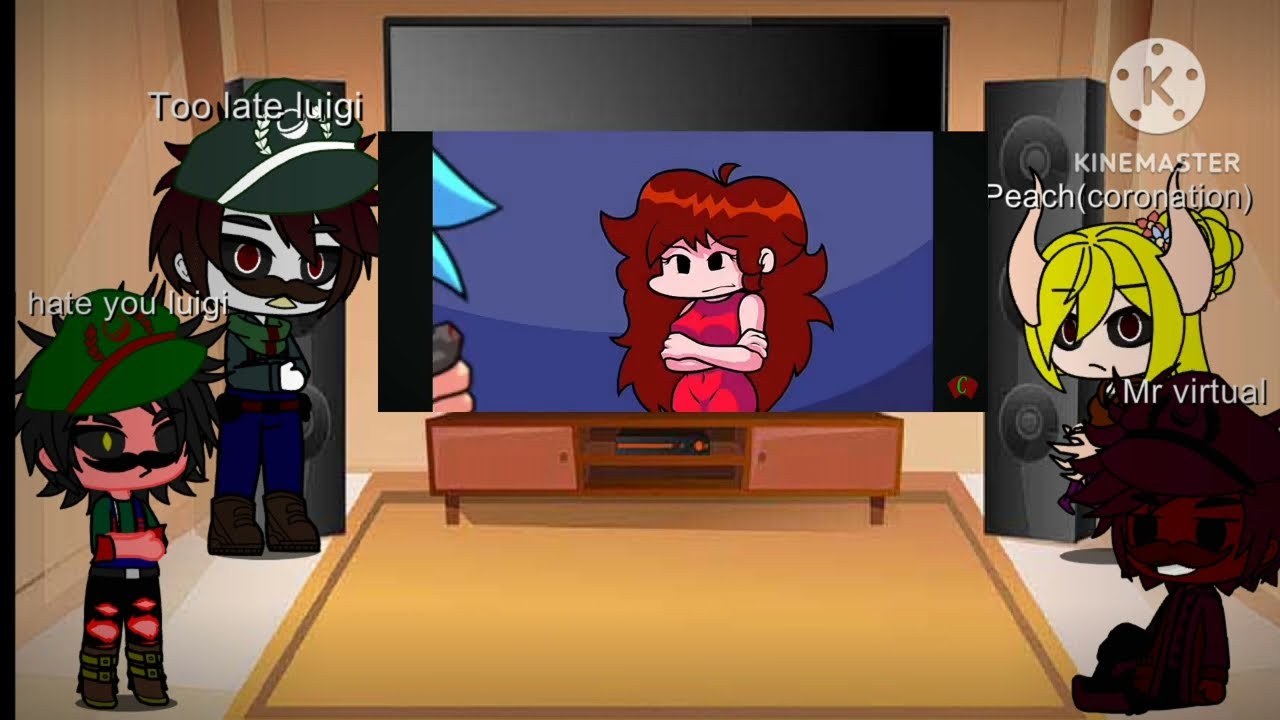 Mario creepypastas react to mario madness v2