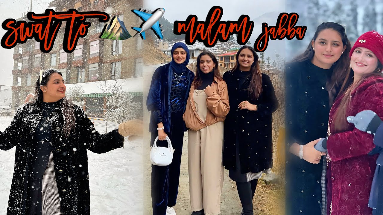 SWAT to ⛰️✈️  MALAM JABBA || snowfall ❄️☃️❄️