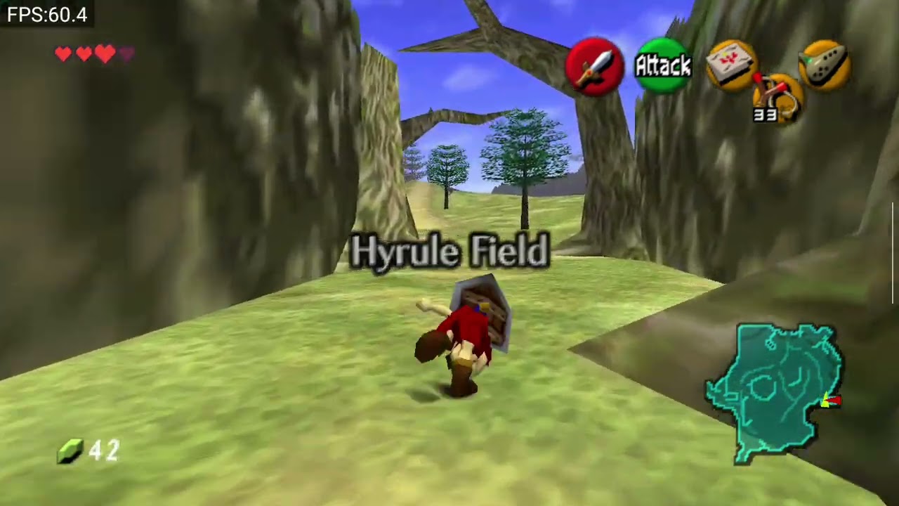Retroid Pocket 4 Pro - Ship of Harkinian (Ocarina of Time)