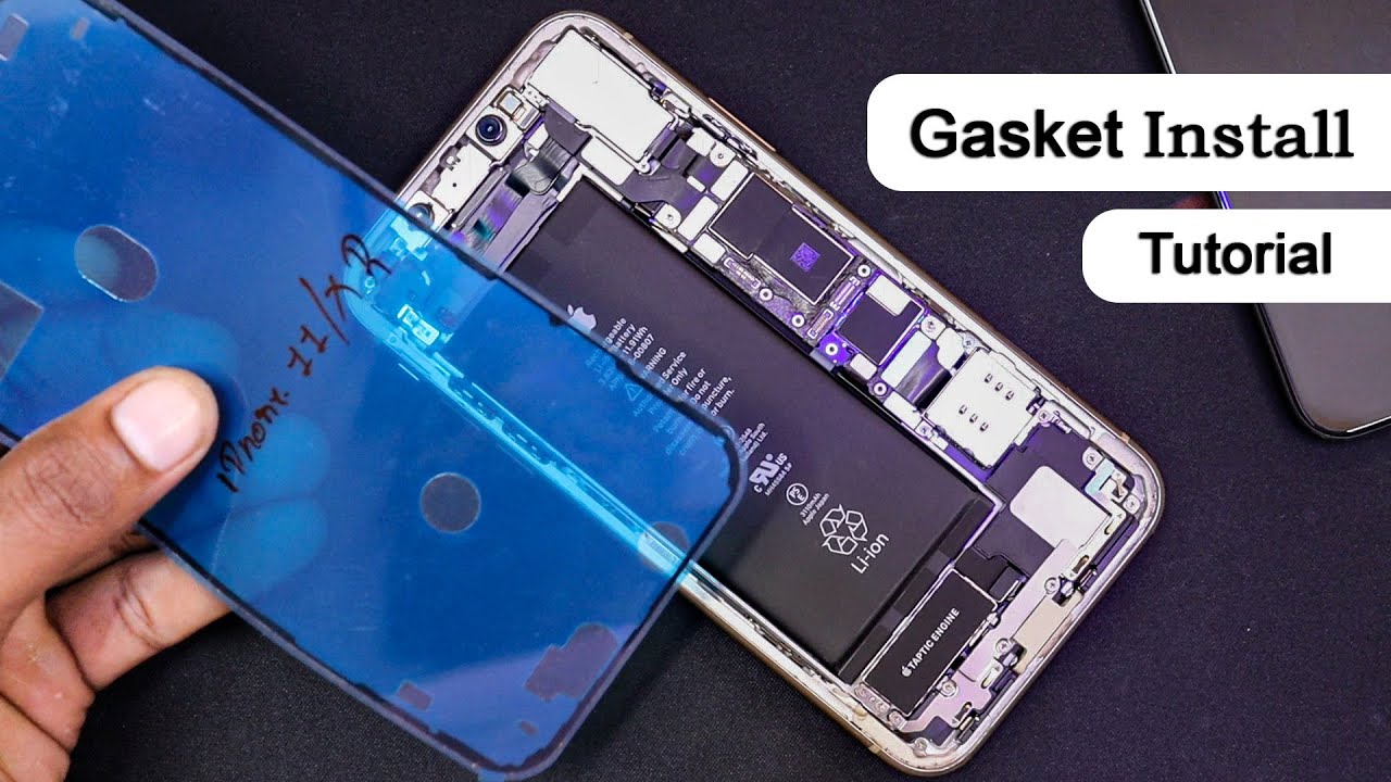 How to Properly Install Waterproof Gasket Seel in iPhone?, iphone 11 waterproof seal replacement