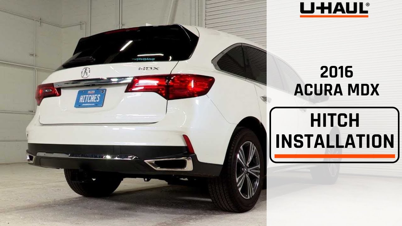 2016 Acura MDX Trailer Hitch Install