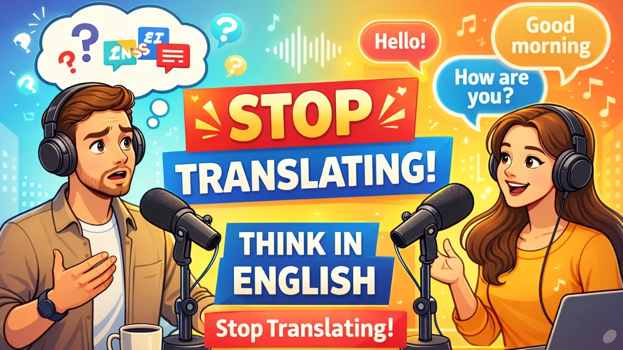 Think in English  | Daily Conversation Practice